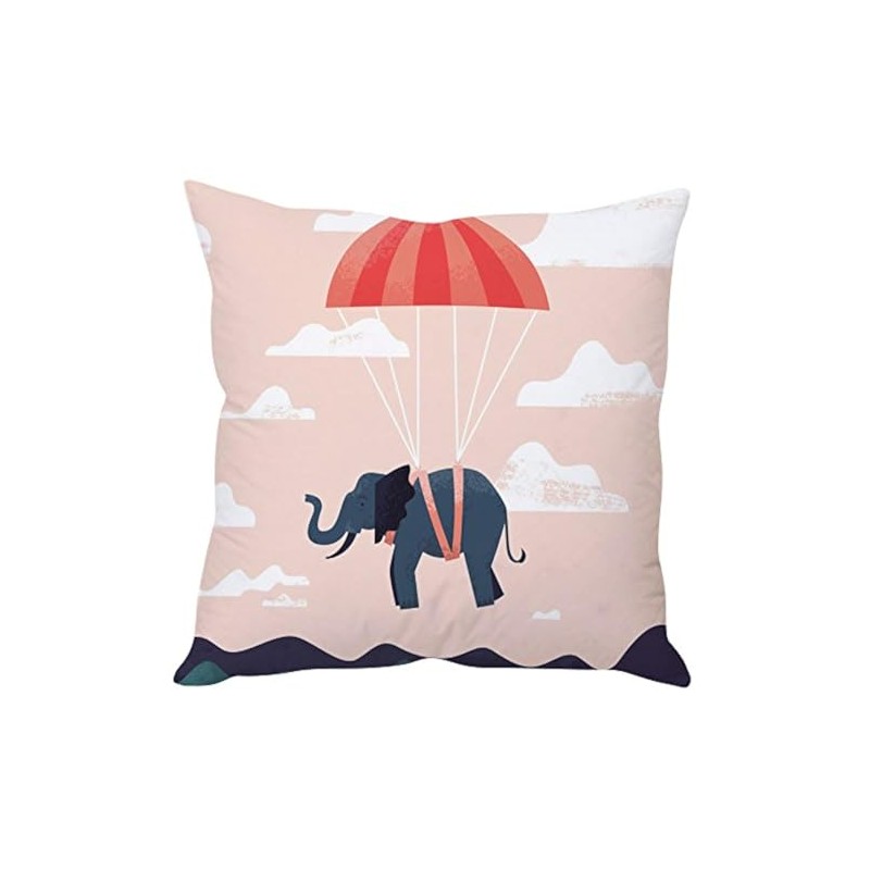 The Purple Tree Polyester and Polyester Blend 260 TC Cushion