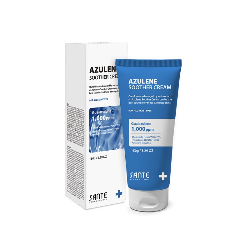 Sante Azulene Soother Cream 150g Sensitive skin soothing moisturizing cream