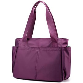 PlasMaller - Bolsa de viaje de mano para equipaje plegable Equipaje de viaje Bolsas deportivas para gimnasia Mochila de hombro liviana (Púrpura)