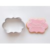 cotta cotta 93719 Framed Cookie Cutter, Round Silver, 75x50x20mm