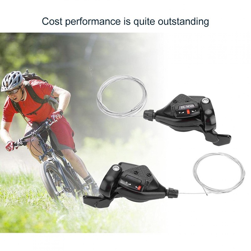 VBESTLIFE Bike Shifters Set, 3x9 Speed Bicycle Gear Shift Derailleur