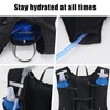 Trinkweste, Rucksack mit 2 l Wasserblase oder 470 ml weicher