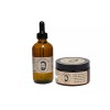 Lusso Sapone Beard Care Kit. Includes: 4 oz Beard Oil,