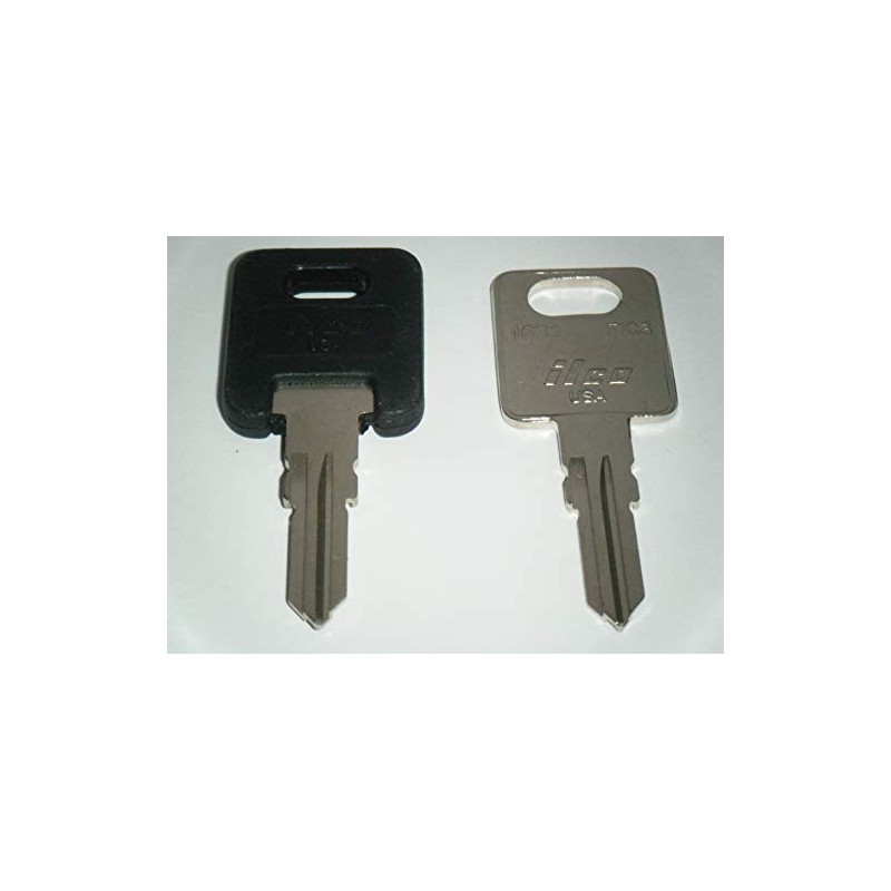 HF336 RV Keys Ilco RV Motorhome Trailer Keys 1 Black