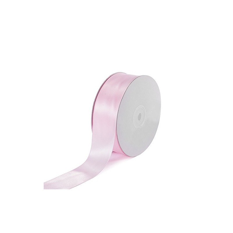 Creative Ideas Solid Satin Ribbon, 1-1/2"/50 yd, Light Pink