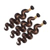 Vinmdonm P1B30 Ombre Brown Human Hair Bundles Highlight Body Wave