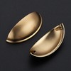 Ravinte 4 Pack 3" Drawer Pulls Champagne Bronze Cabinet Cup