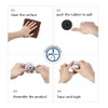 Toothbrush Holder Suction Cup Wall Mounted Toothpaste and Toothbrushes Holder