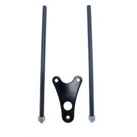 Aluminium Snag Bar Rod Holder Black for Rodpods Bankdsticks