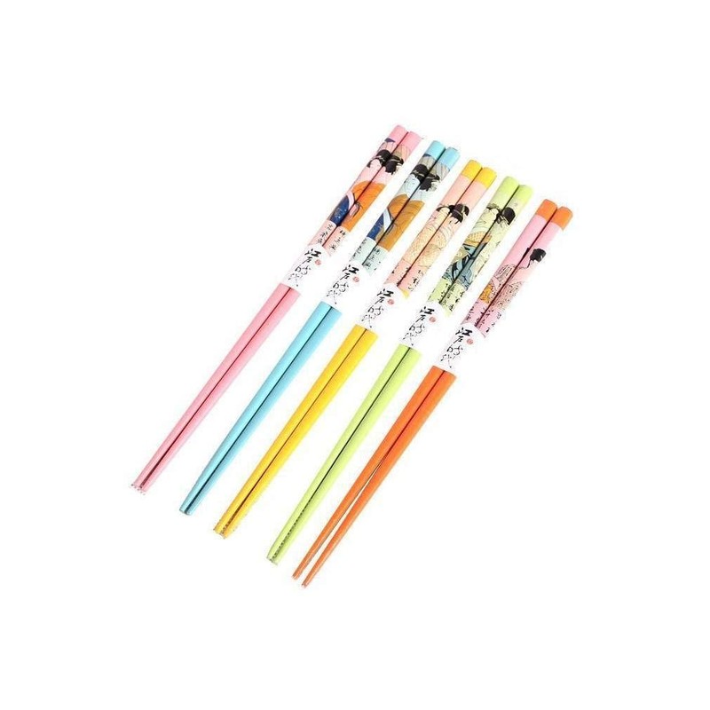 lachineuse Japanese Chopsticks, Multi-Colour, Various