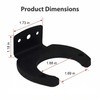 OKKRMGZ Baseball Bat Wall Mount Holder Hanger Display Rack for