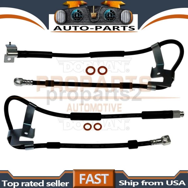 Dorman - First Stop Front Kit Hydraulic Brake Hose 2x