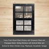 Yuzzy 18" x 23" Shed Windows with Tempered Glass and