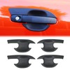 SUERAUTO4X4 Door Handle Bowl Insert Cover for Ford Ranger PX1
