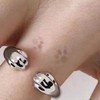Tokohana Women's Ring, Cat and Dog Paw Design, Stackable Korean