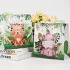 Jungle Safari Animal Party Bags - 12 Pieces Wild One