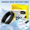 Electric Heat Tape and Gutter for Roof YeloDeer, Heat Trace