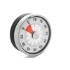 HENDI Analoge Küchenuhr, Einstellbar bis 60 Minuten, Küchentimer , ø80x(H)30mm