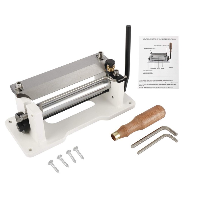 YaeKoo DIY Manual Leather Skiver 6" (15cm) Blade Leather Splitter