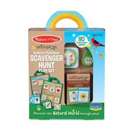 Melissa & Doug |Let's Explore | Indoor Outdoor Scavenger Hunt Set for Boys or Girls