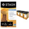 Stash Tea Turmeric Chai Herbal Tea - Naturally Caffeine Free,