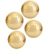 4Pcs Portable Double Layer Gold Refining Ball Accessories Golden with