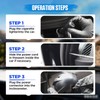 PLAYOCCAR GPS Speedometer HUD MPH for Car with Overspeed Alarm