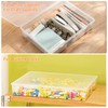 HENGBIRD 2 Pack Multipurpose Plastic Storage Box with Locking Lids