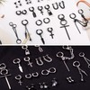 12 Pairs Stainless Steel Stud Earrings Set for Men and
