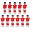 11pcs Football Player Soccer Games Mini Humanoid Plastic Doll Table
