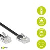 Goobay 68530 Telephone Cable RJ11 Male to RJ45 Male Flat