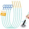 30-Inch Drain Snake Hair Clog Remover - 5 Pack