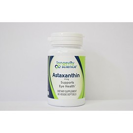 Longevity Science Astaxanthin 4 mg 60 Count