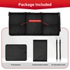Simple Deluxe Car Trunk Organizer, Multi Compartments Collapsible Trunk Storage,