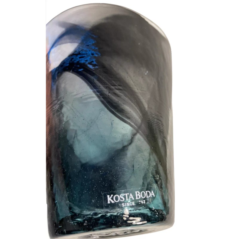 Kosta Boda Mine Tumbler Decor Glass Drinkware Cup Water Black