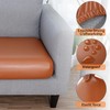 YISUN Waterproof PU Couch Seat Covers, Stretch Individual Seat Cushion