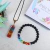 7 Chakra Necklace and Bracelet Set for women & men