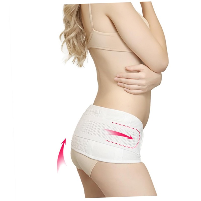 FOMIYES Postpartum Cotton Pelvic Binding Belt Adjustable Maternity Support Band