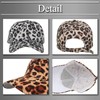 BUZZxSELECTION CAP148 Women's Cap Hat Leopard Animal Design Casual