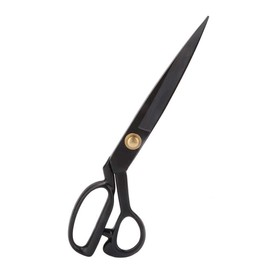 Tailor Scissors Retro Black Steel Professional Sewing Scissors Clothes Leather Fabric Craft Scissors Dressmaking Shears (HC-12in)