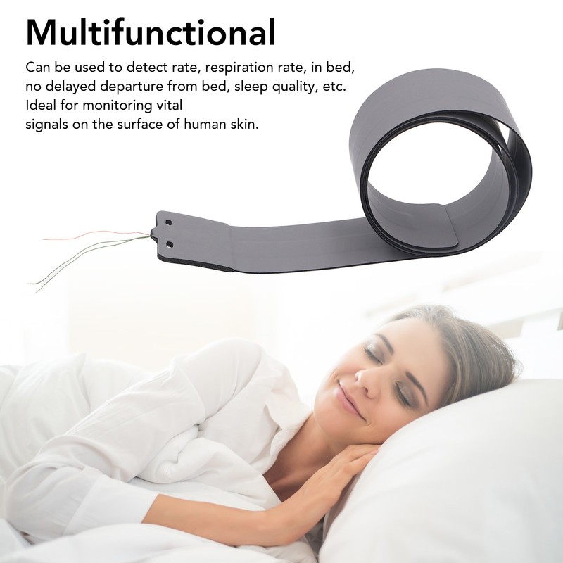 Sleep Monitoring Mat 825x50MM Soft Curlable Multifunctional Sleep Monitoring Sensor