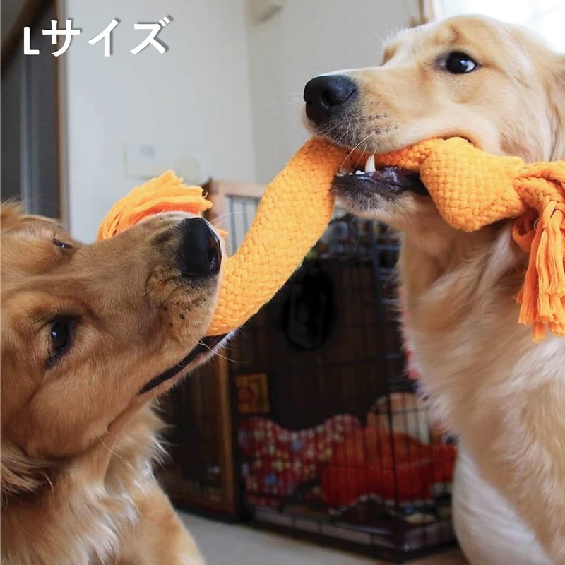PLATZ PET SUPPLIS&FUN Dog Toy Super Rope L Size Navy