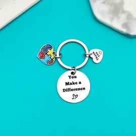 Ximalun Thank You Gifts for Autism Teacher Special Education Teacher Gift Autism Awareness Gift ABA Therapist Appreciation Gift SPED Teacher's Gift Christmas Birthday Leaving Retirement Gift