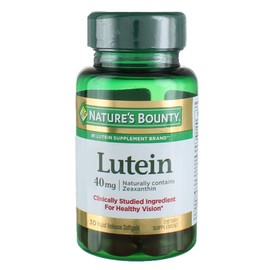 Nature's Bounty Lutein 40 Mg, 30-Count, Pack of 4