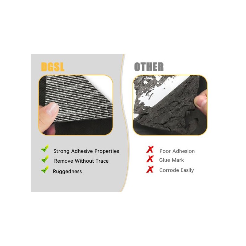 Garage Wall Protector，2 Roll-79 * 8 * 1/4，Sectional Foam Sticking