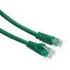 Kamrock Lights LLC Snagless 1 Foot Cat5e Green Network Ethernet