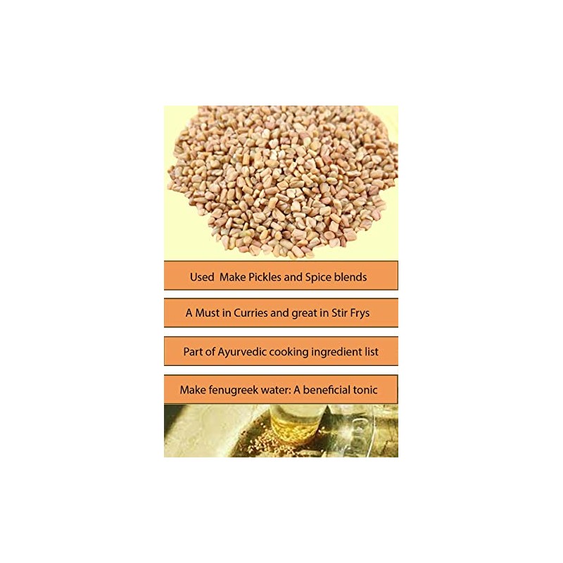 Fenugreek Seeds 200g from Dhillons Flour Mill