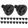 TEHAUX 20Pcs Hard Drive Mounting Screws Kit Shock Absorption Screws