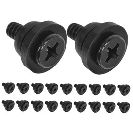 TEHAUX 20Pcs Hard Drive Mounting Screws Kit Shock Absorption Screws for Mechanical Drive Installation for PC and Laptop Repair