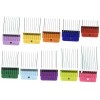 Oster 10-Piece Stainless Steel Pet Clipper Guide Comb Kit (078936-100-000)